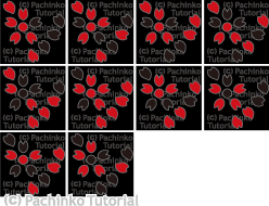 Cr 花の慶次 愛 15r 5r 2r確変 通常セグ